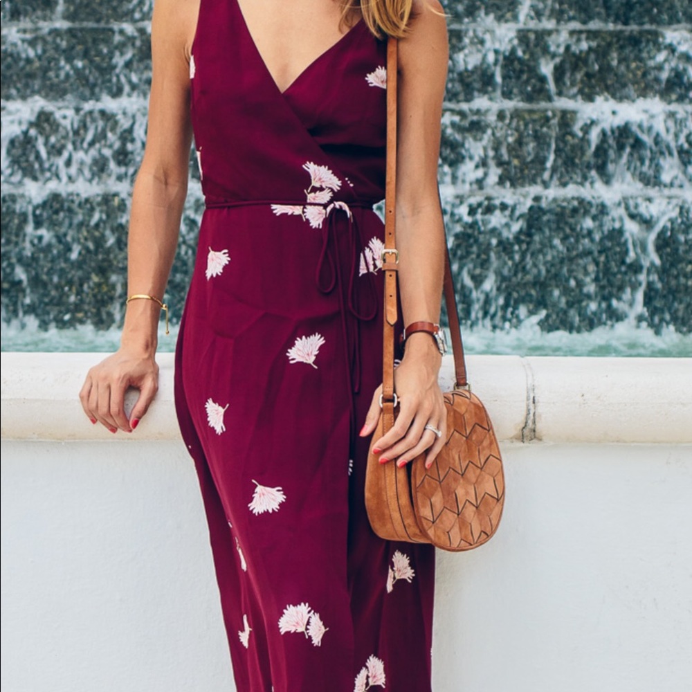 New Ann Taylor Summer blossom  Wrap Dress Sz 6p